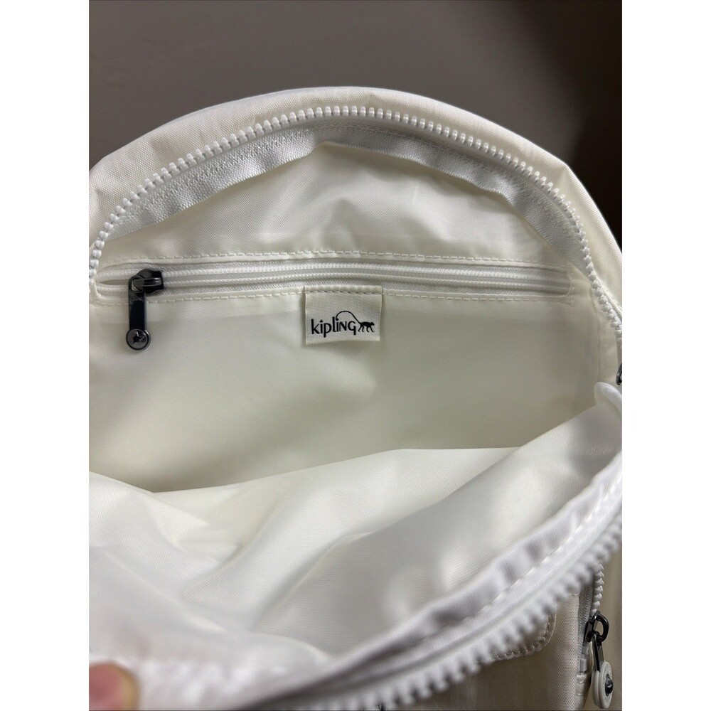 Kipling Delia Compact Small Backpack Cream White … - image 6